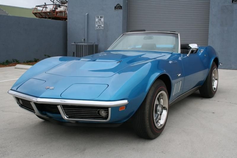 chevrolet corvette 427/435hp l-89 convertible