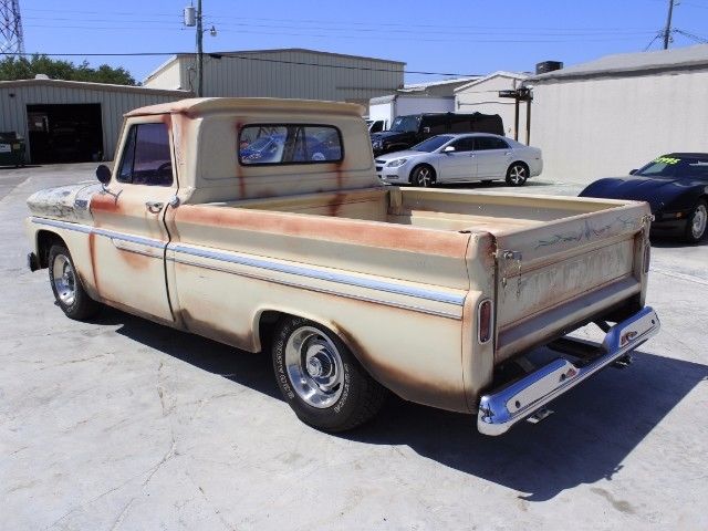 1965 chevrolet c10 1 miles tan patina 350 v8 automatic