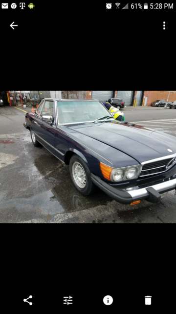 1982 mercedes 380sl/very nice one