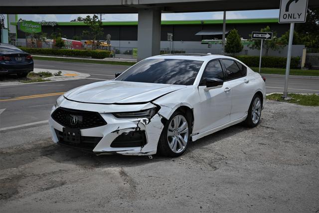 2021 acura tlx technology