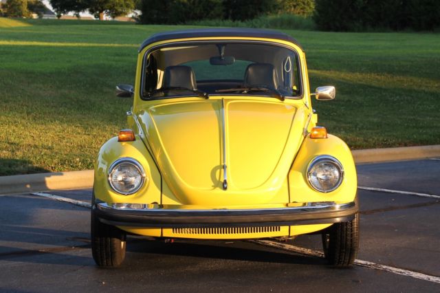 1975 vw super beetle karmann convertible