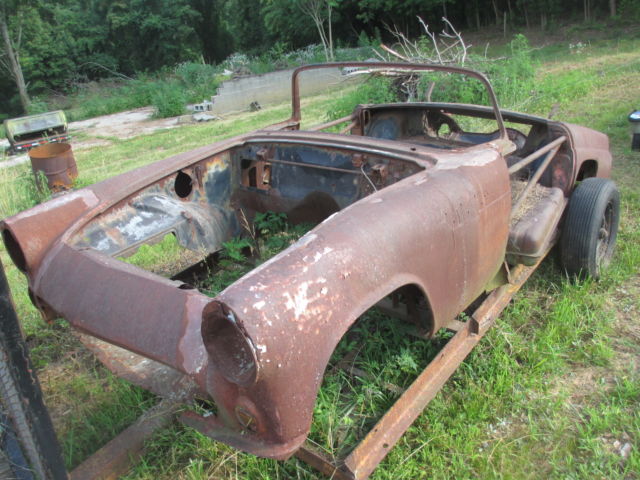 1955 ford thunderbird-restoration project-no reserve-bid to buy