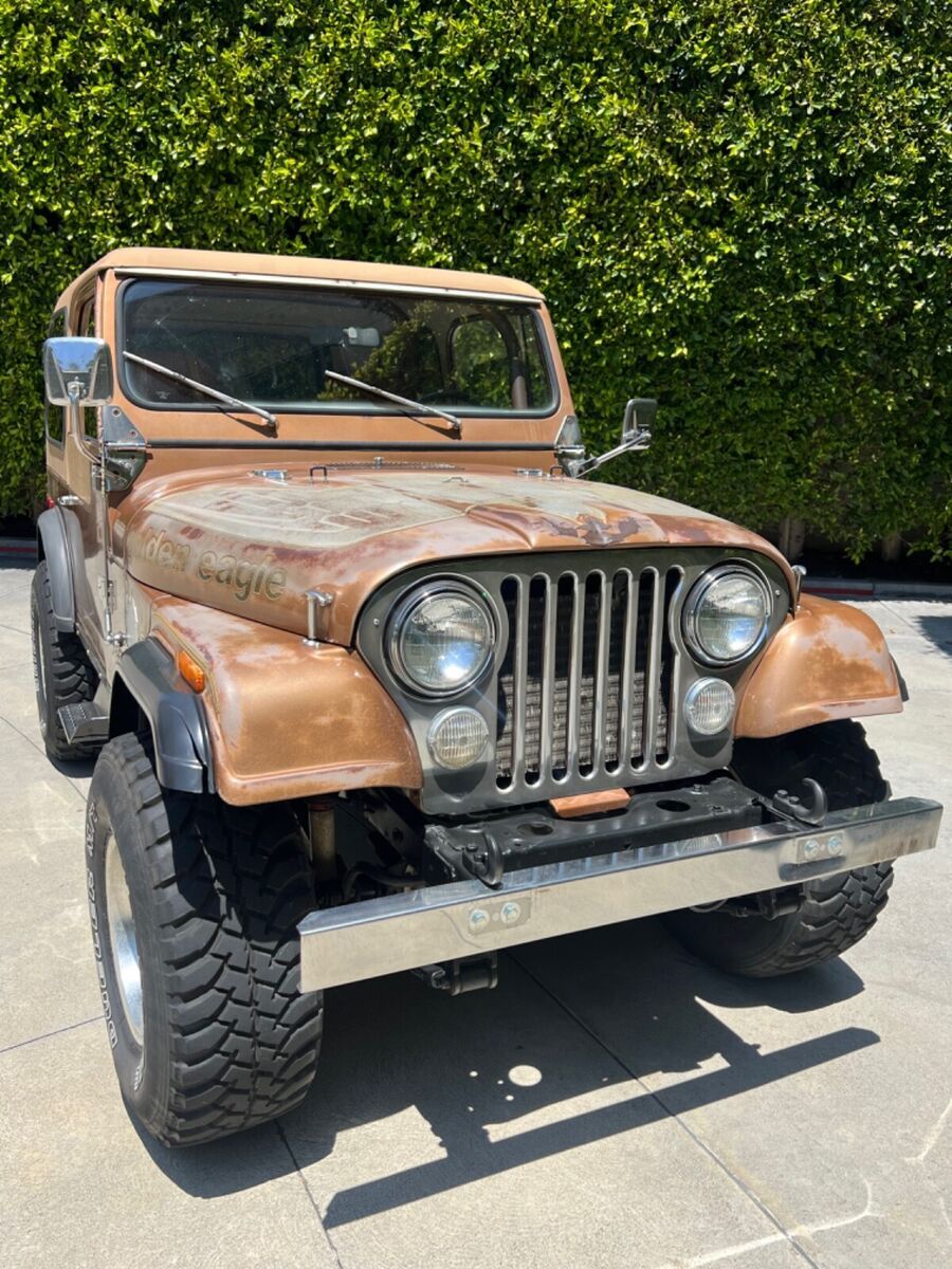 1980 jeep cj-7 golden eagle same owner since 1983 all original survivor