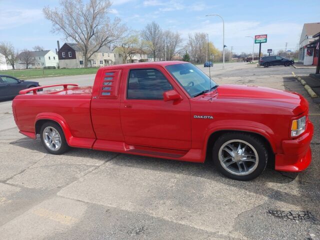 1993 dodge dakota pickup red rwd automatic