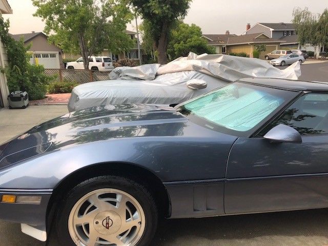 corvette c4 1989 classic: well maintained (custom paint)