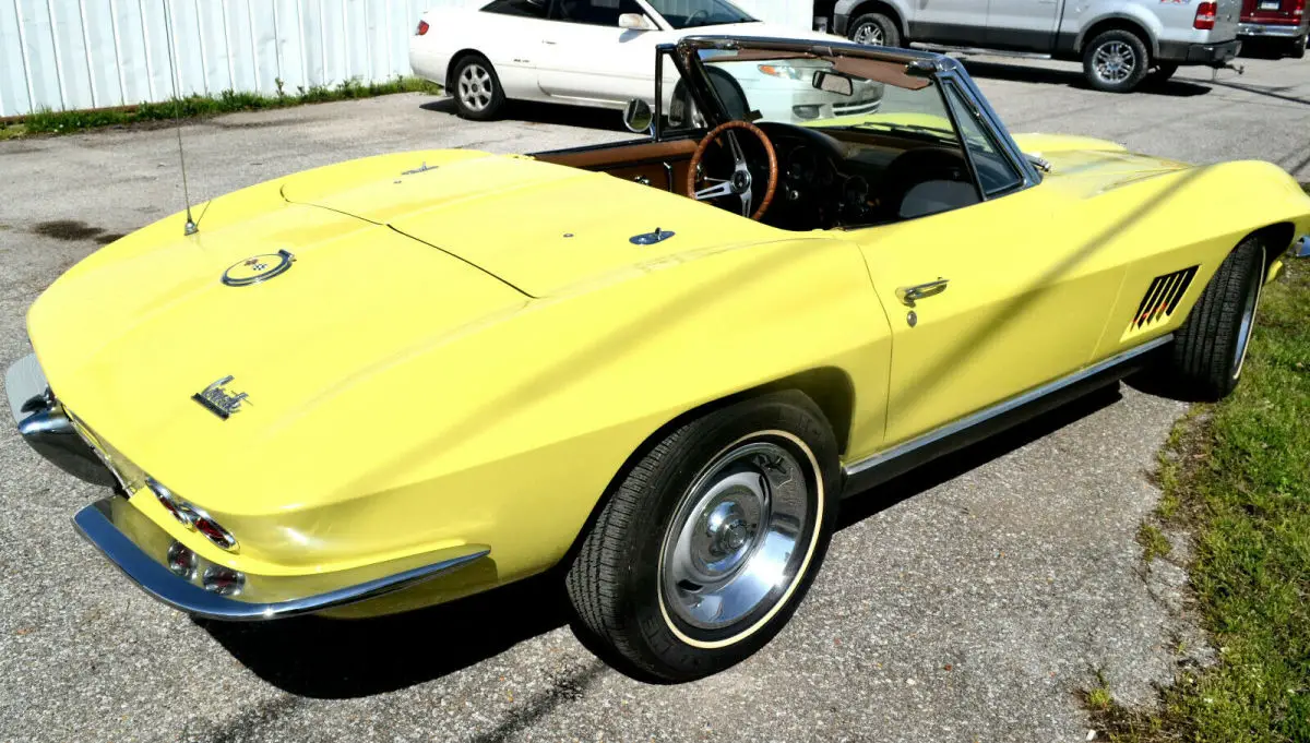 1967 chevrolet corvette sting ray clean title runs & drives excellent 65k miles