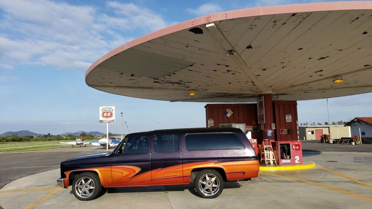 1980 chevrolet suburban black rwd automatic