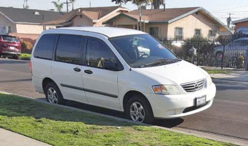 2000 mazda mpv dx in california by owner