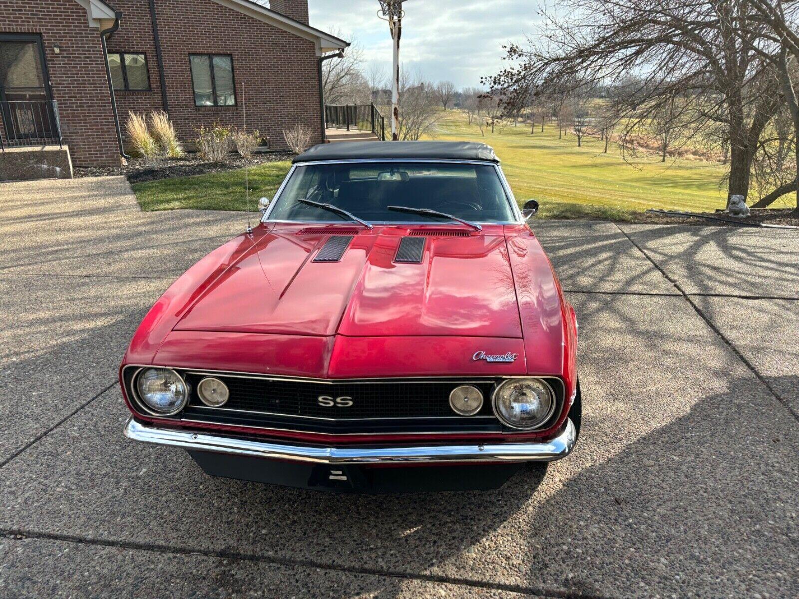 1967 chevrolet camaro rebuilt original 327 v8 engine