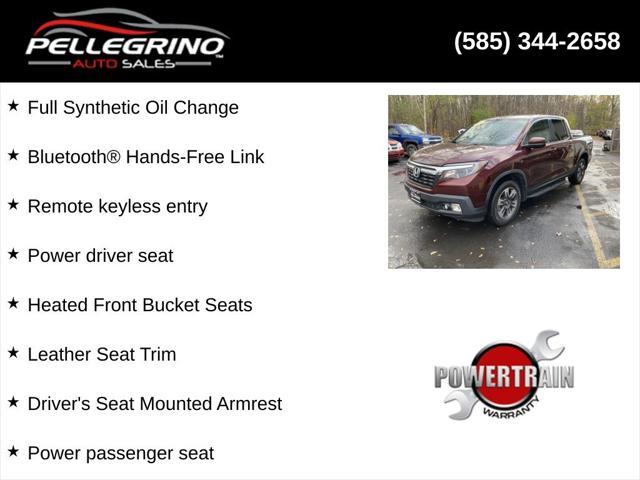 2018 honda ridgeline rtl