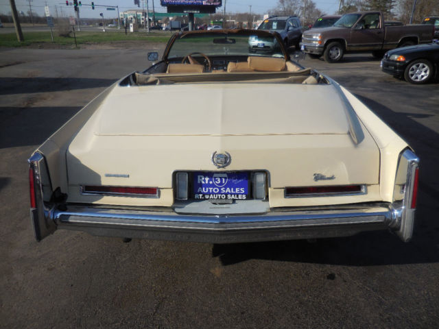 1976 cadillac eldorado convertible, fuel injected!