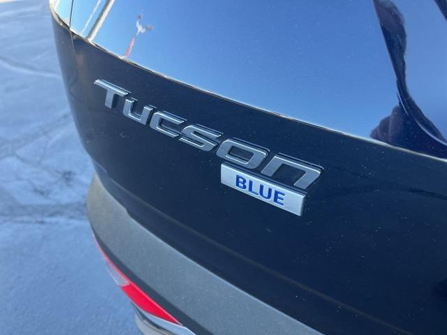 2024 hyundai tucson hybrid blue