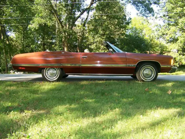 1974 chevrolet caprice classic convertible 454
