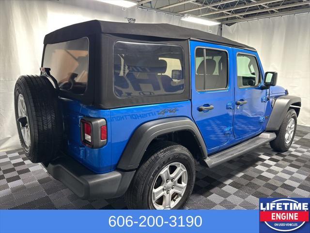 2021 jeep wrangler unlimited sport