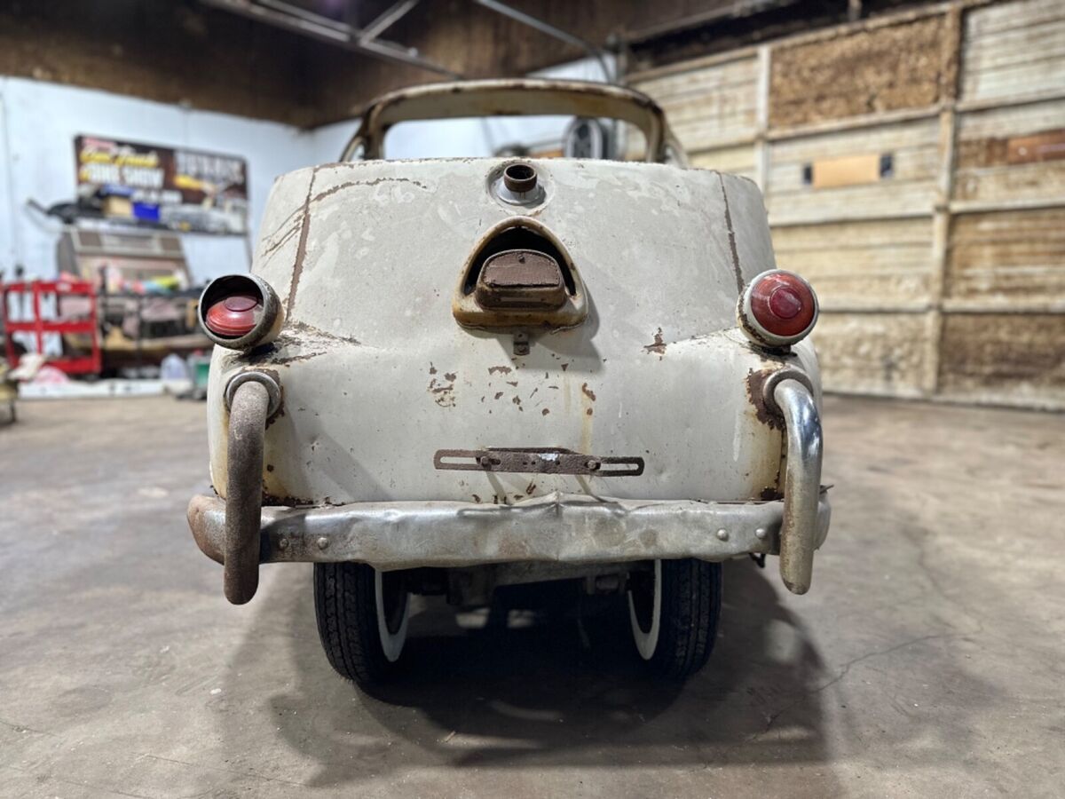 1957 bmw isetta 300 rare bubble top micro car no reserve fiat isetta 600 57 bmw
