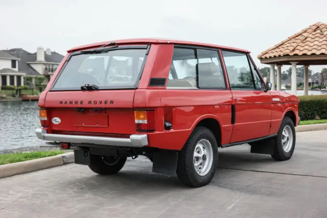 rare lhd two door 1978 range rover classic