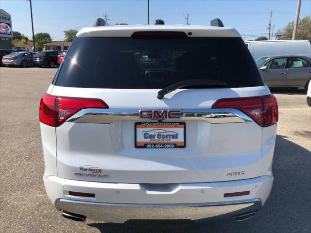 2018 gmc acadia denali