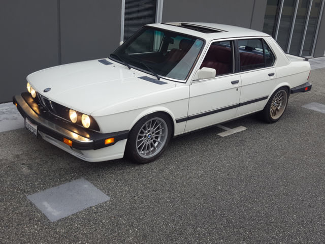 classic 1988 bmw 535i! 99.9% rust-free california e28 with 535is extras!