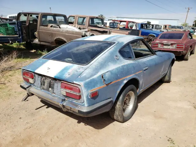 1972 datsun nissan 240z 2-seater 4-speed 2-carbs dry west texas car engine runs!
