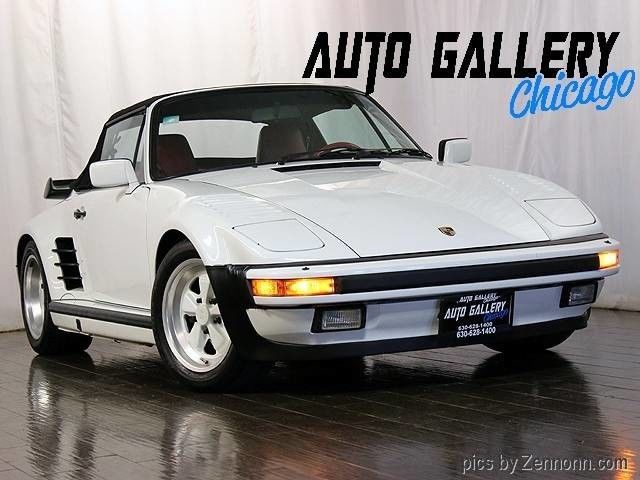 very rare 505 slant nose turbo,white on red,only 38,591 miles