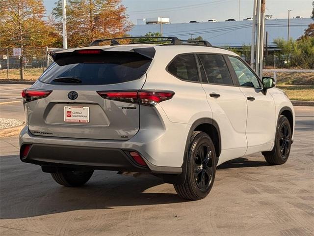 2024 toyota highlander hybrid xle