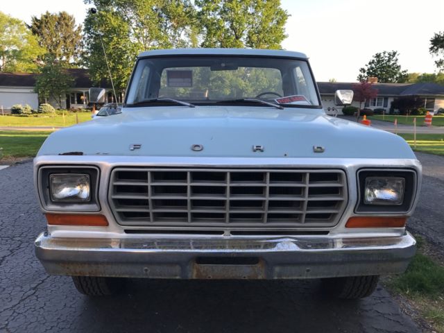 classic ford 1979 f250 truck