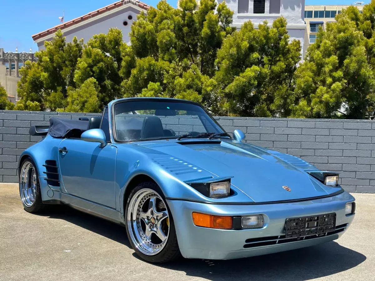 1986 porsche 911 carrera 2dr convertible