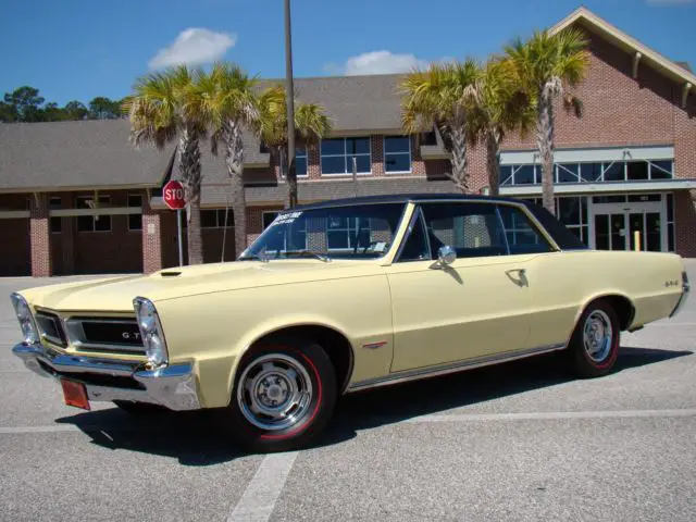 1965 gto unrestored tri-power / factory a/c phs documented