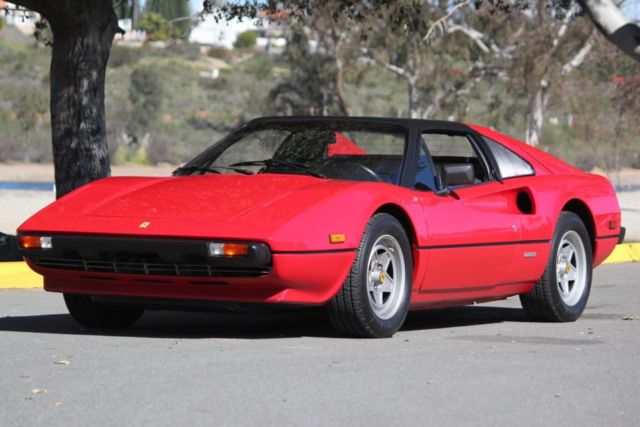 1981 ferrari 308 gtsi conv 19,750 original miles