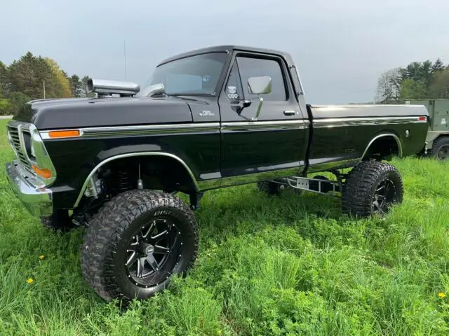 ford f150 custom 4x4 show truck - excellent condition 351 engine manual tranny