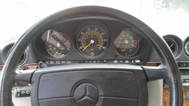 1989 mercedes-benz 560sl roadster with 82745 original miles