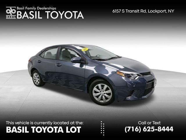 2015 toyota corolla le