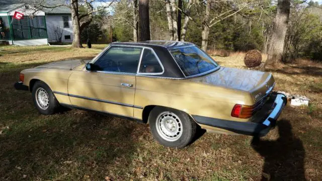 450sl! all-orig 74 mercedes; running/registered,hard+soft tops,southern,garaged