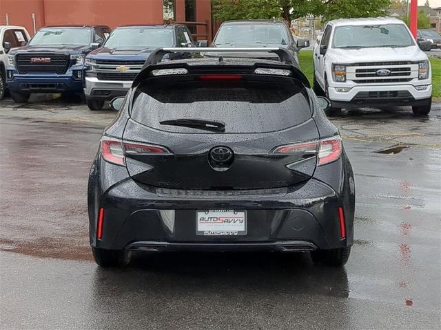 2022 toyota corolla hatchback se nightshade