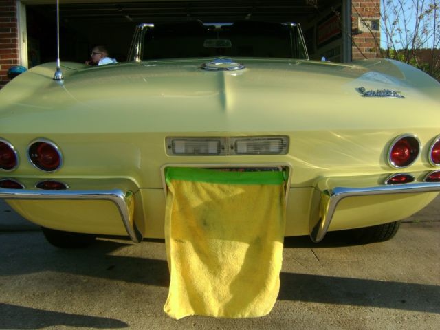 1967 corvette 327/300hp, bloomington gold certified
