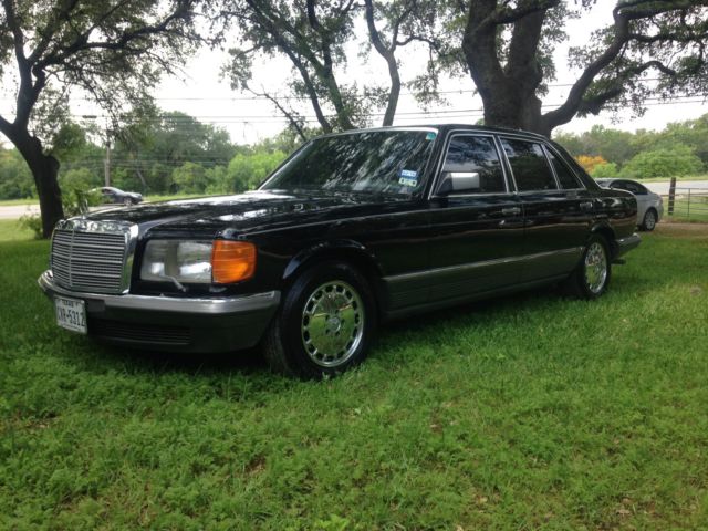 1984 mercedes benz 500sel executive sedan classic