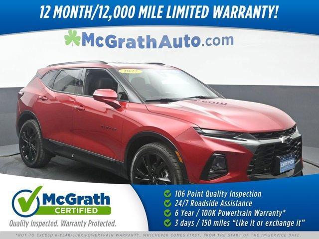 2022 chevrolet blazer rs