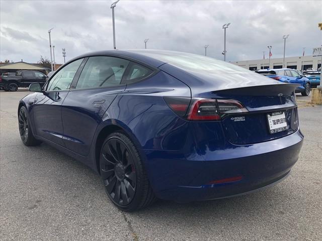 2022 tesla model 3 performance