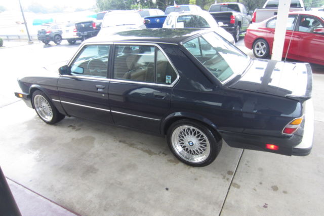 1987 bmw 535is sedan 5 speed manul