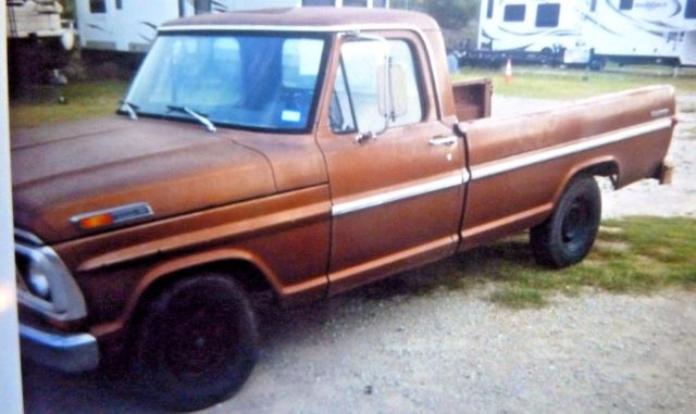1972 ford f-100 explorer pick-up truck 360 v8,standard,straight body dallas,tx