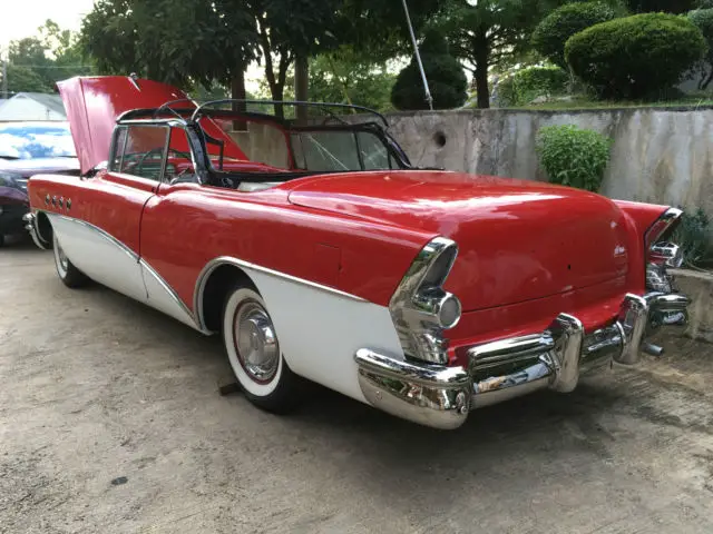 1955 buick super convertible restoration project 322ci 4 bbl no reserve