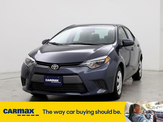 2015 toyota corolla le