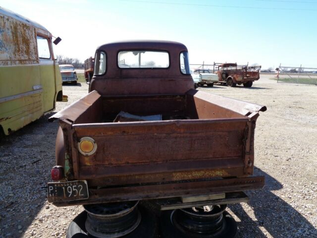 1949 chevy 3100 pickup truck 1/2 ton 5 window chrome grill patina truck project