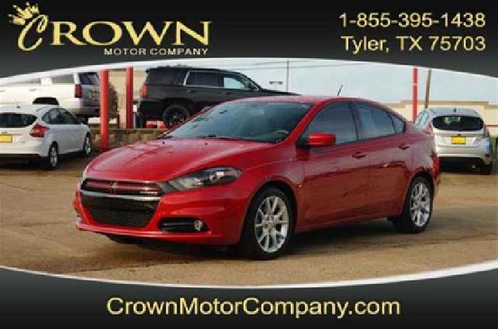 2013 dodge dart red, 40k miles in tyler, tx