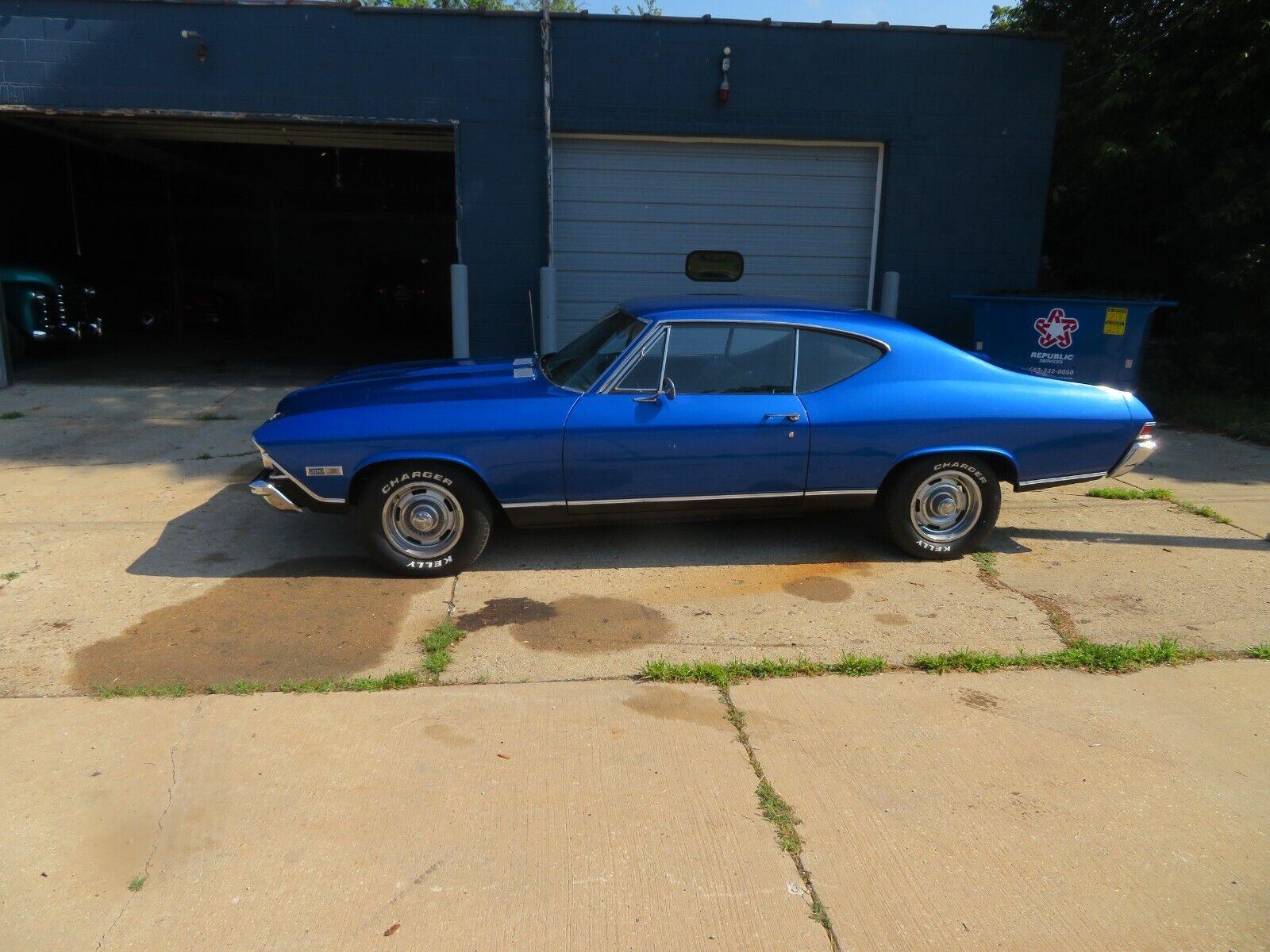 1968 chevrolet chevelle 8 cylinders clean title 396 engine