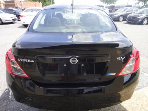 2012 nissan versa 1.6 s sedan for sale in north carolina