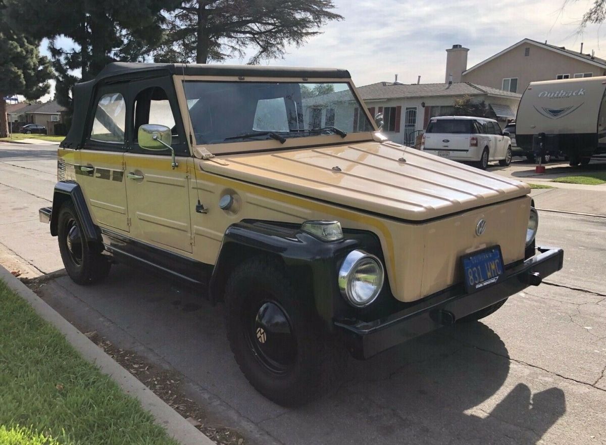 1973 volkswagen thing 2180cc engine excellent condition california car