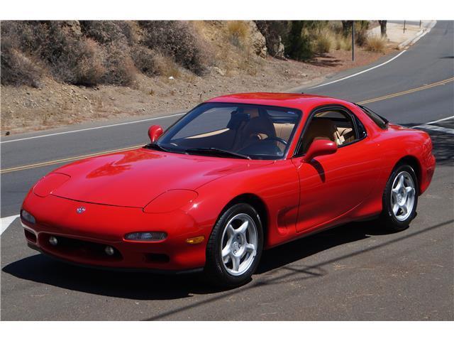 1993 mazda rx-7 45,390 miles red rotary engine 1.3l/80 manual