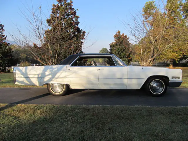 1966 cadillac sedan deville hardtop rare bucket seats original 64k! no reserve!!