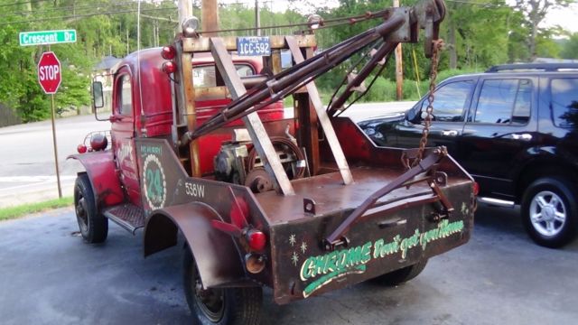 1941 dodge power wagon wrecker